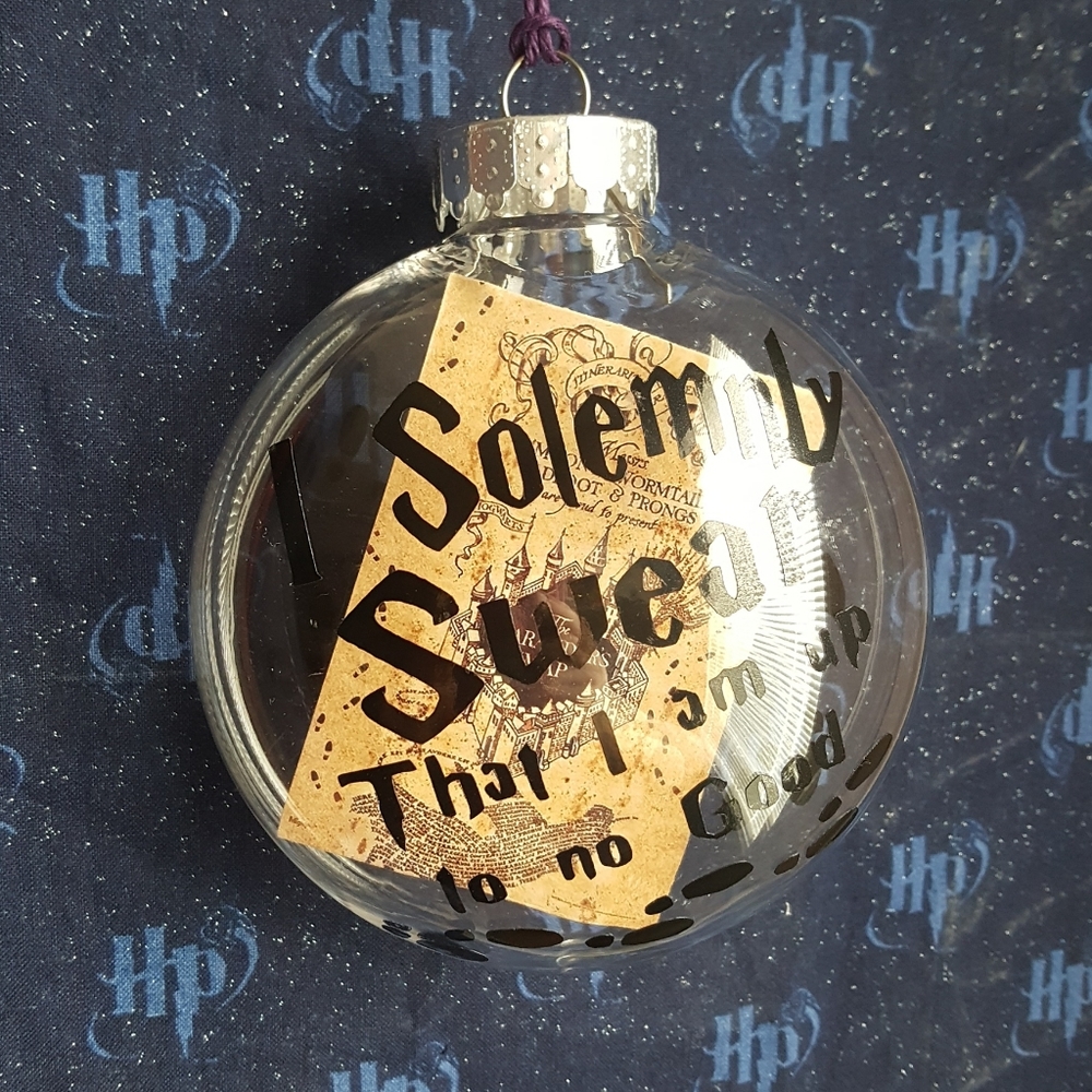 Hand made harry potter inspired ornament